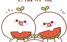 吃瓜娱乐图片头像可爱,可爱吃瓜头像带你领略趣味生活